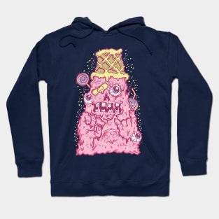 ice cream monster Hoodie